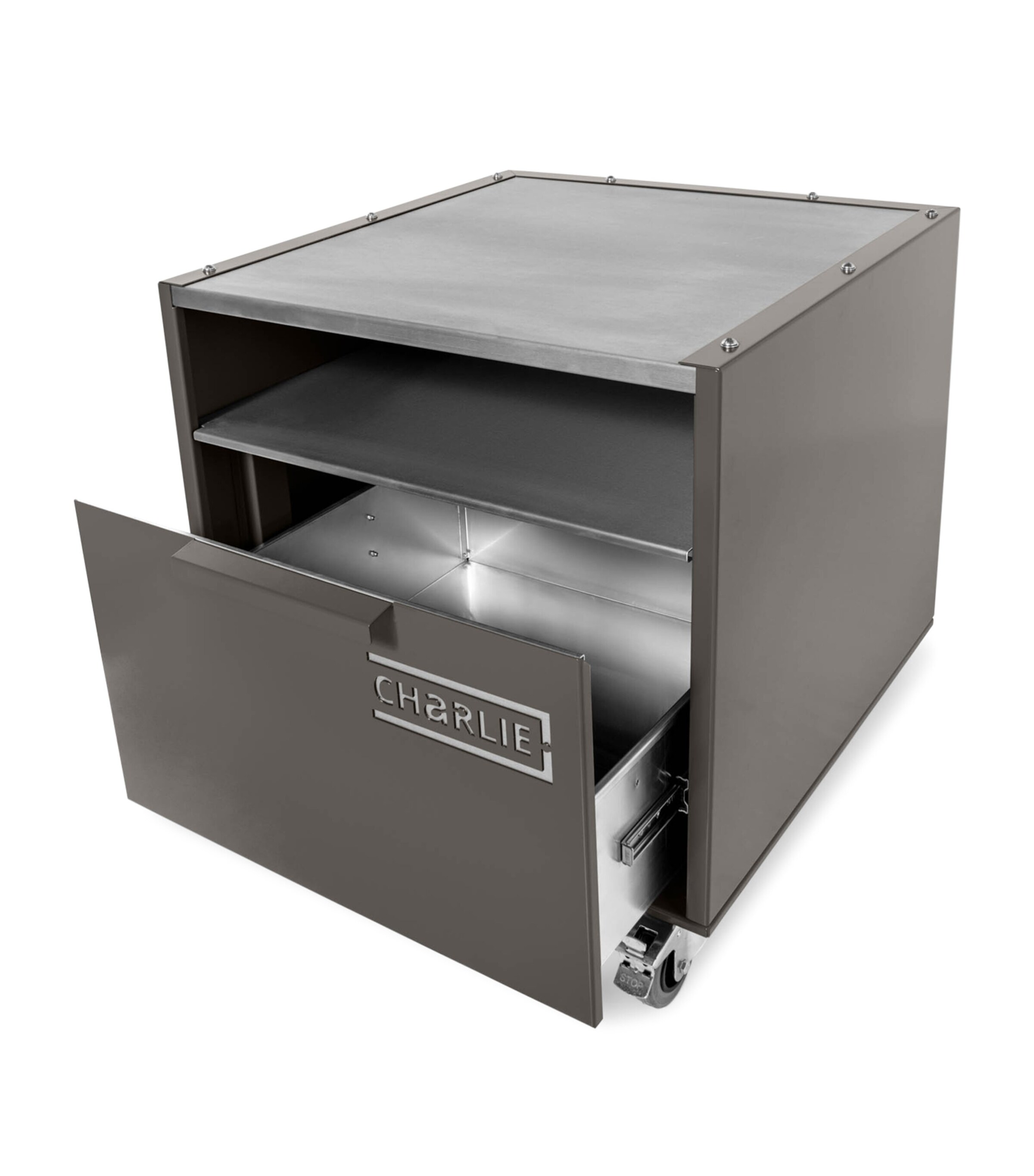 Charlie Outdoor Island Cabinet PORCINI Image 2