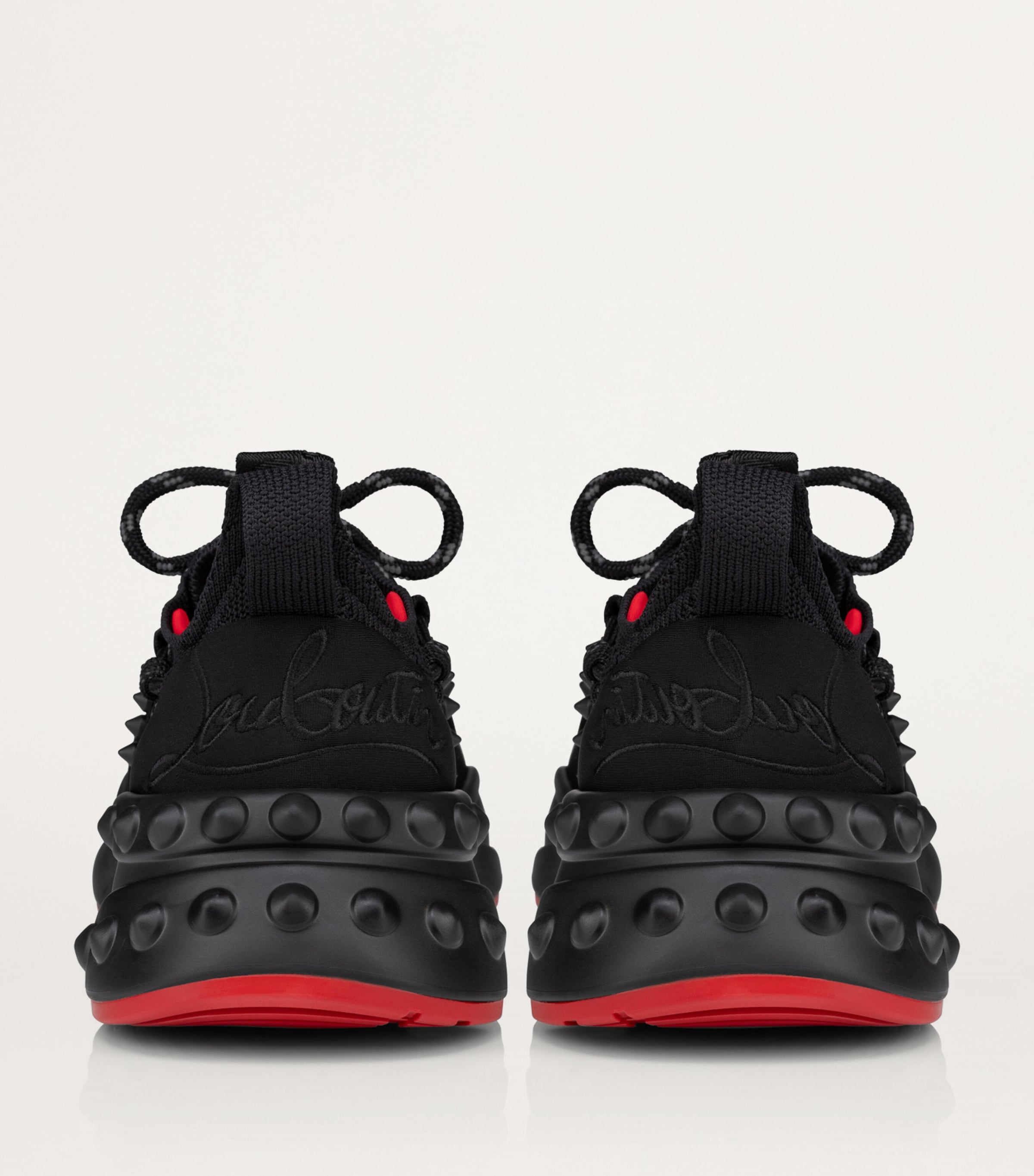 Christian Louboutin Black Trailnrun Donna Sneakers | Harrods UK