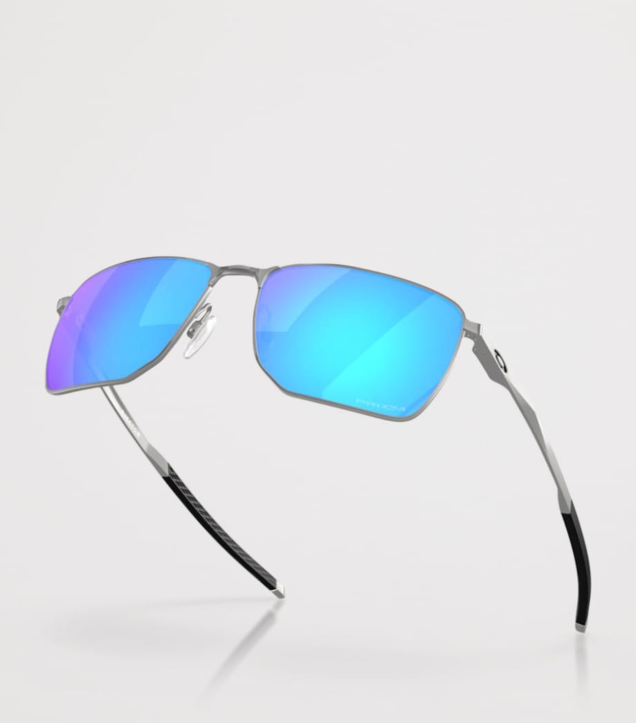 Oakley Ejector Rectangle Sunglasses Silver Image 5