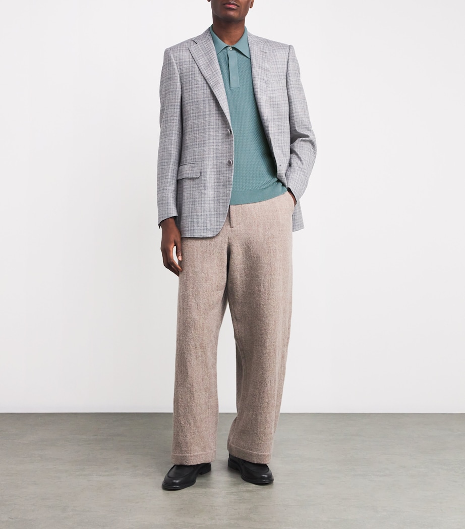 Cotton-Modal Polo Shirt 817 Image 2