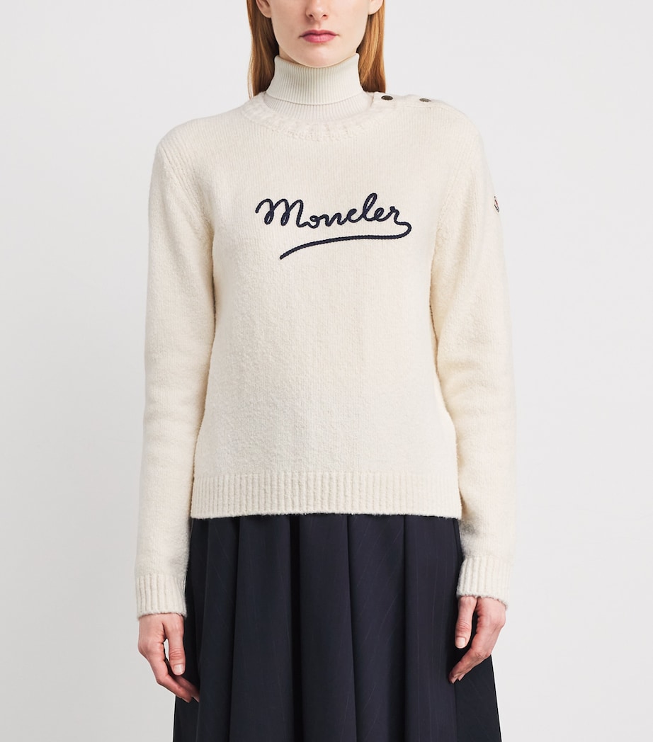 Cotton-Blend Embroidered Sweater 34 Image 3