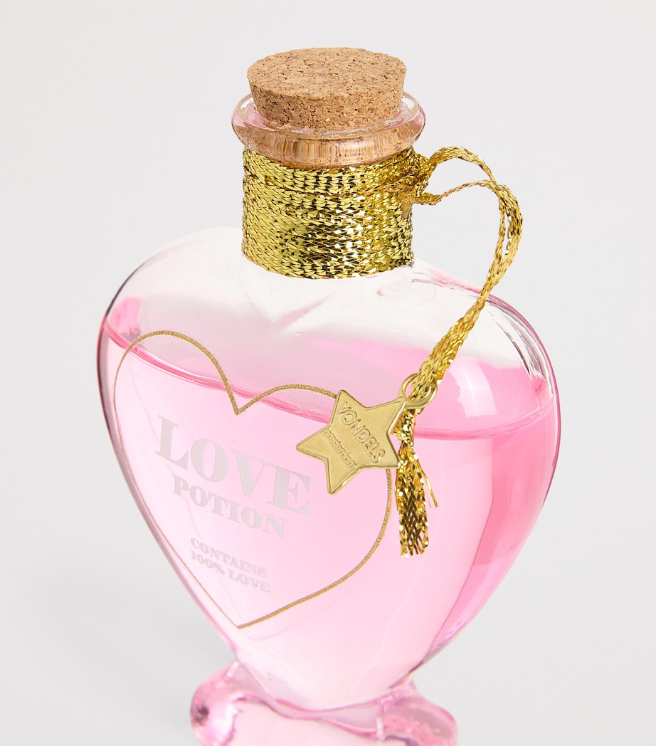 Glass Love Potion Tree Decoration  PINK Image 2