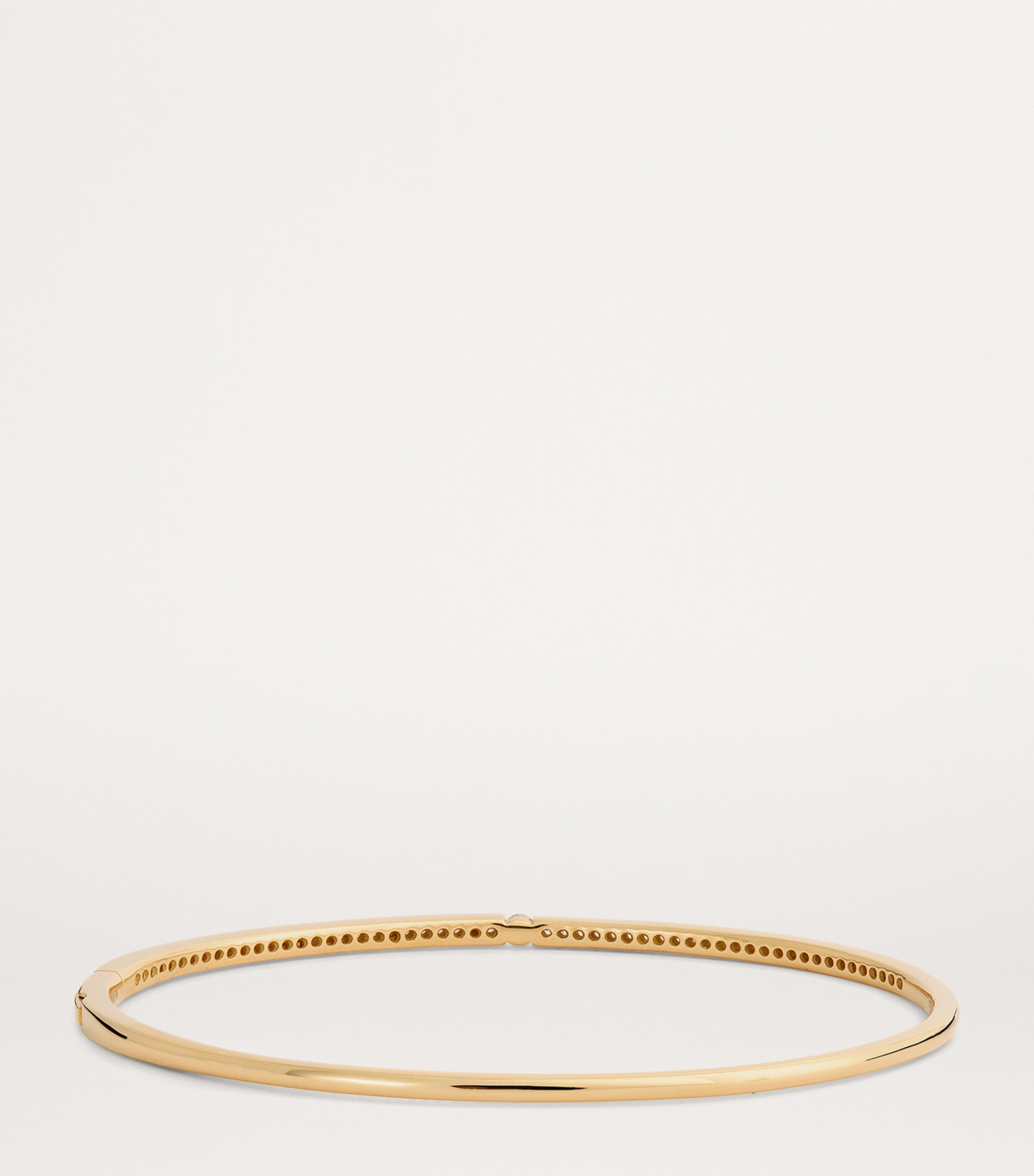 Persée Small Yellow Gold and Diamond Zeus Bangle Yellow Gold Image 3