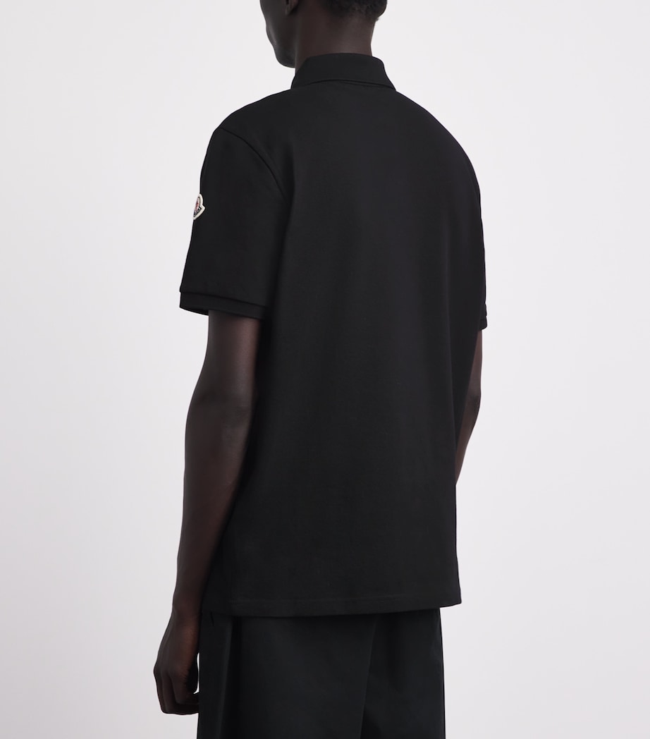 Moncler Mens Cotton Polo Shirt Image 5
