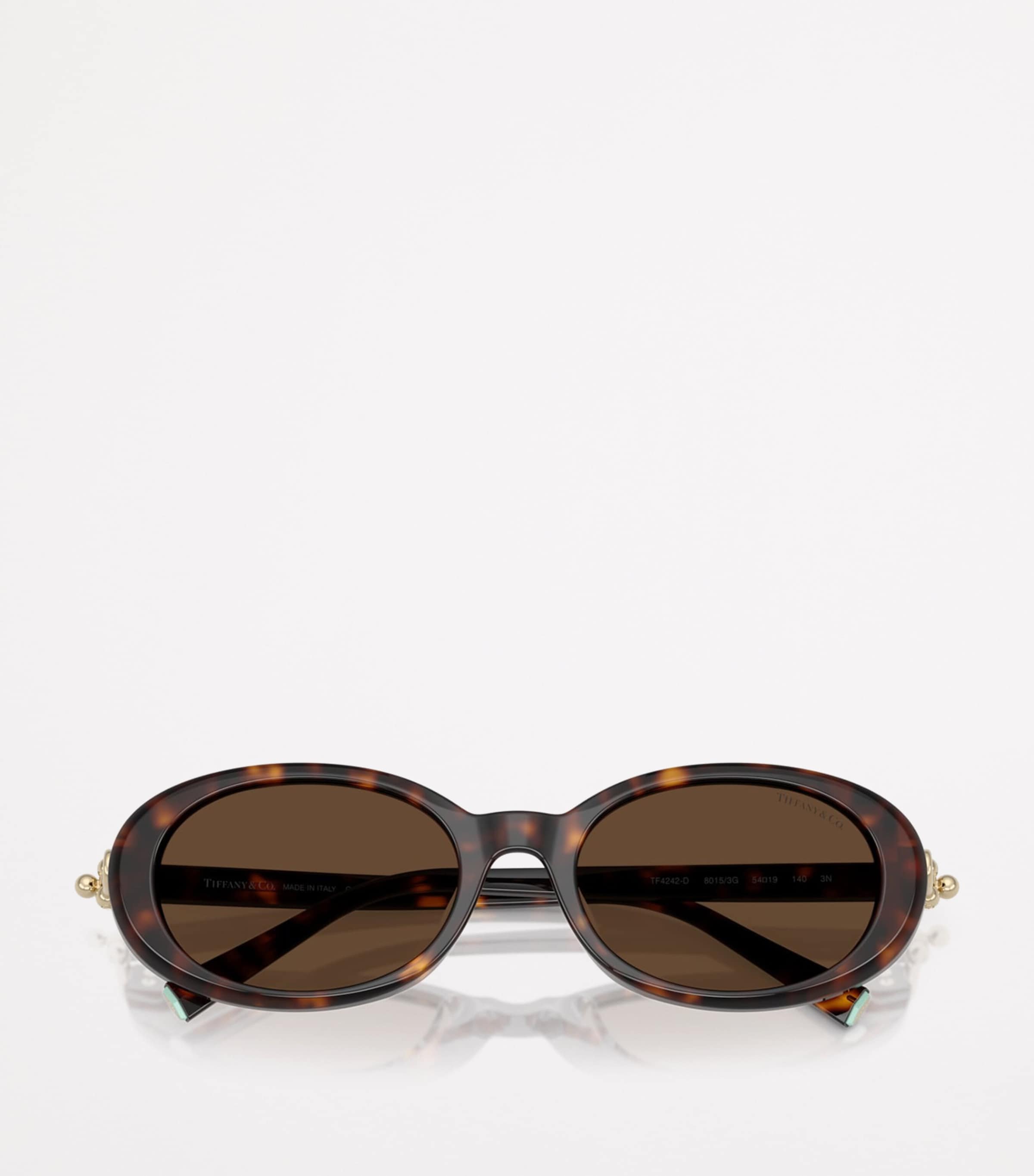 Acetate Oval TF4242D Sunglasses 80153G Image 5
