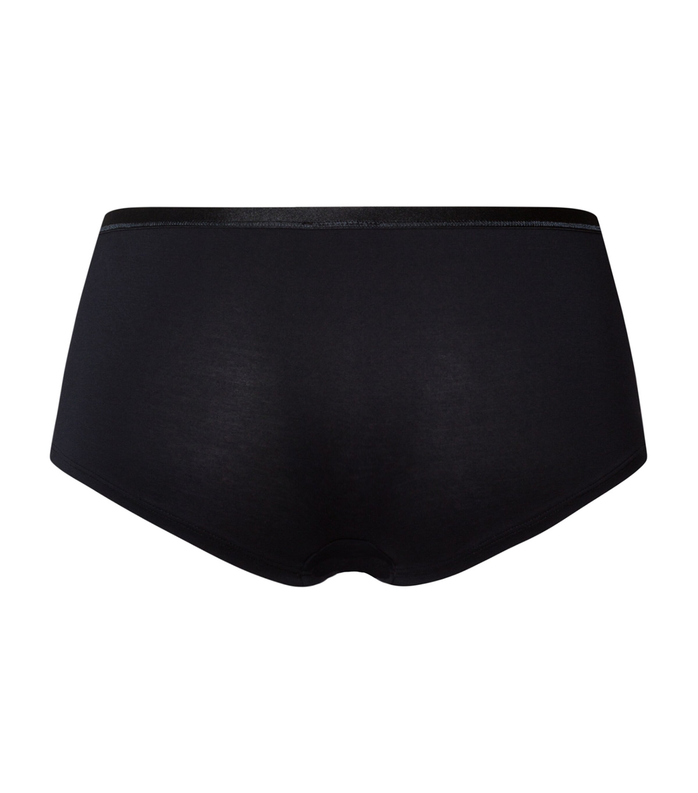 Stretch-Cotton Sensation Boyleg Briefs BLACK Image 2