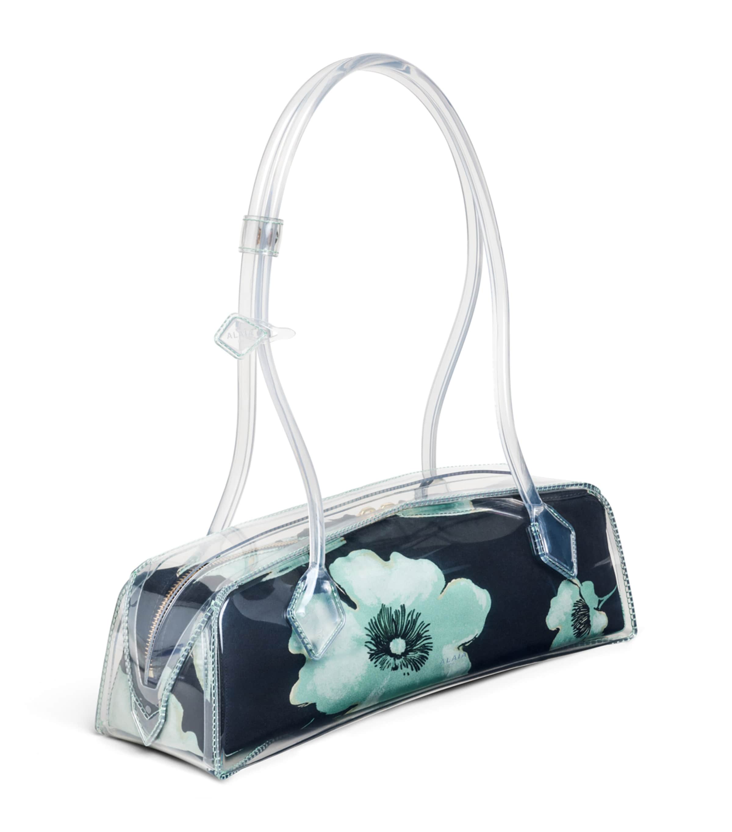 Alaïa Medium Le Teckel Shoulder Bag Black/green Image 2