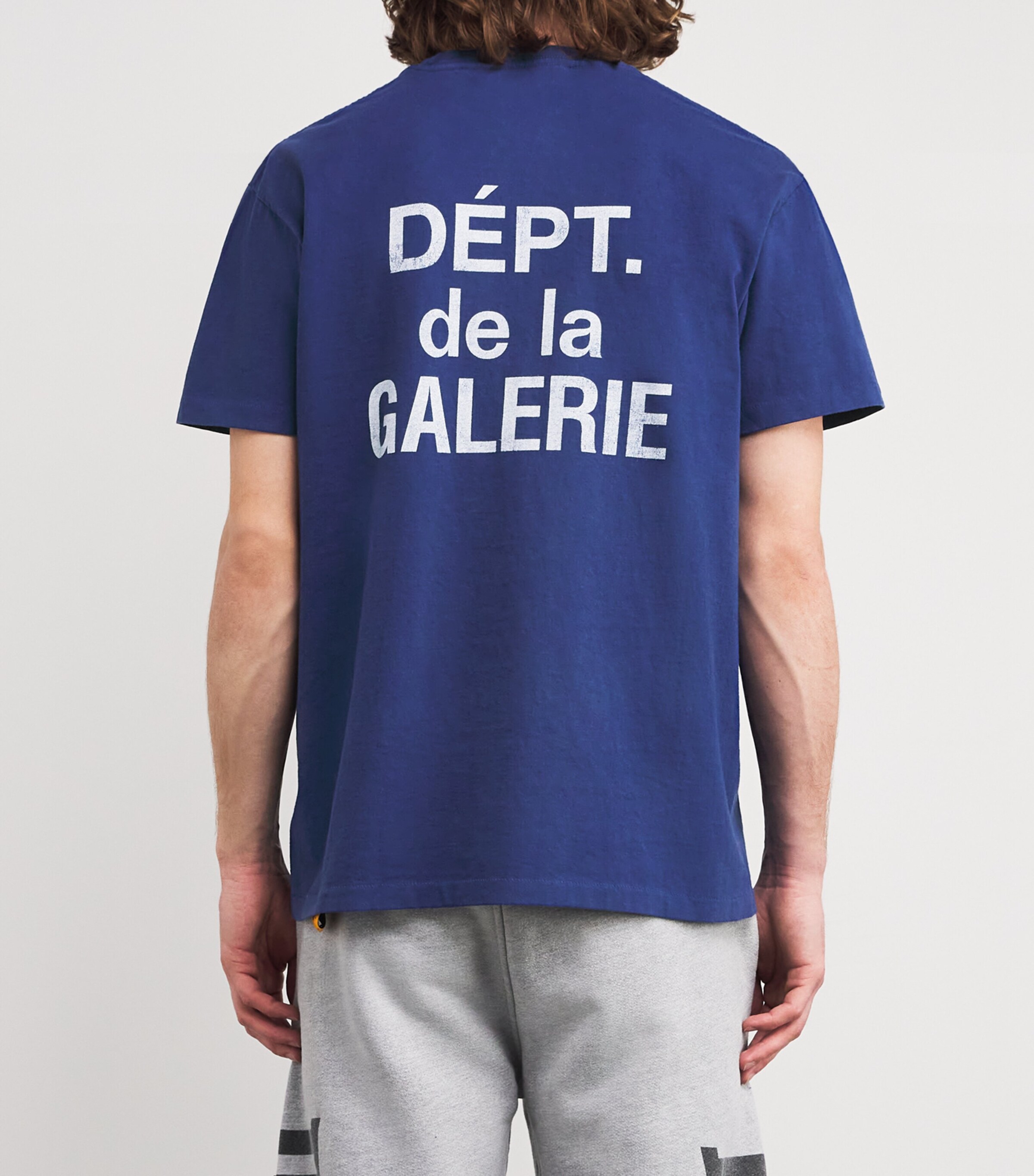 GALLERY DEPT. Navy Cotton French Logo T-Shirt | Harrods IT