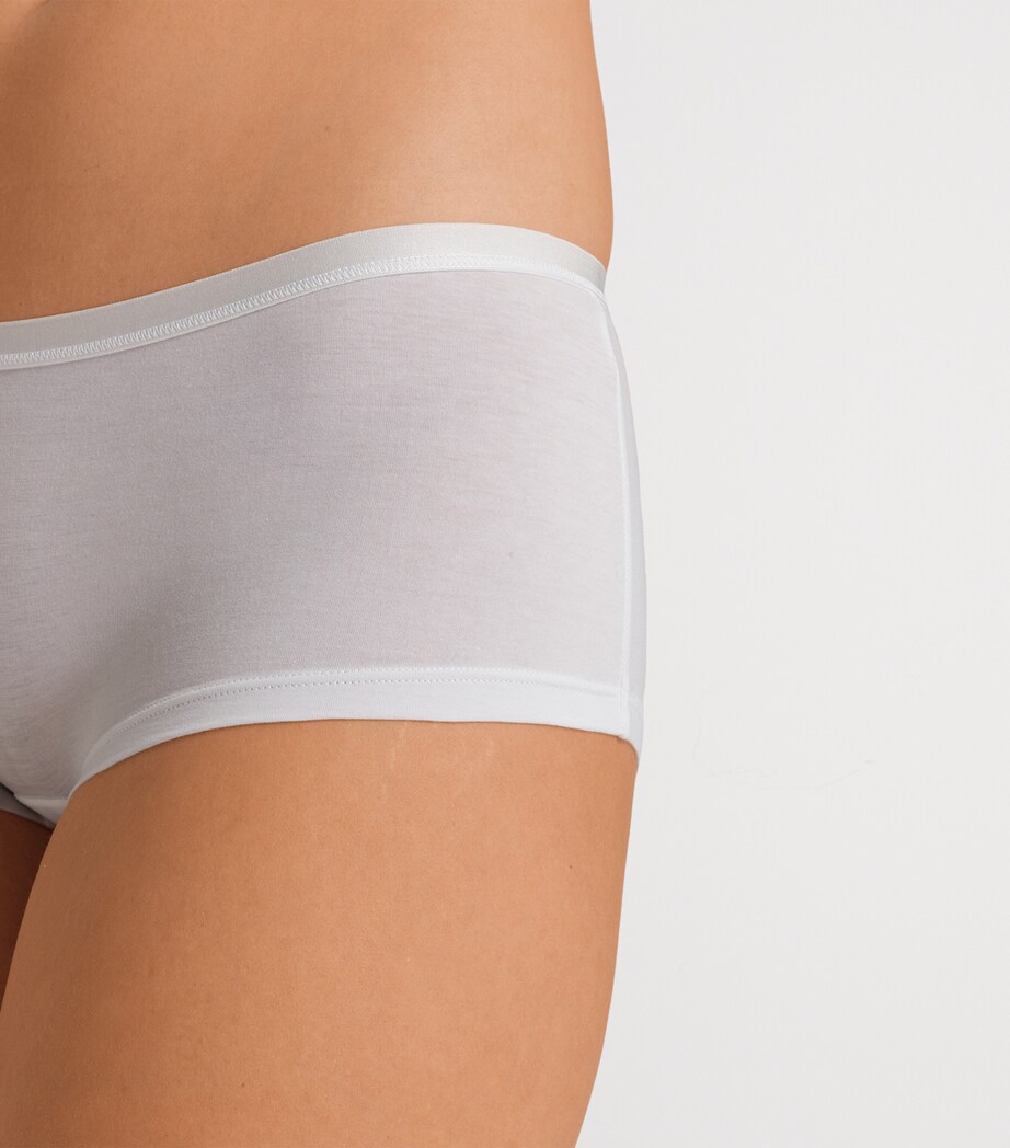 Cotton Sensation Boyshorts WHITE Image 6