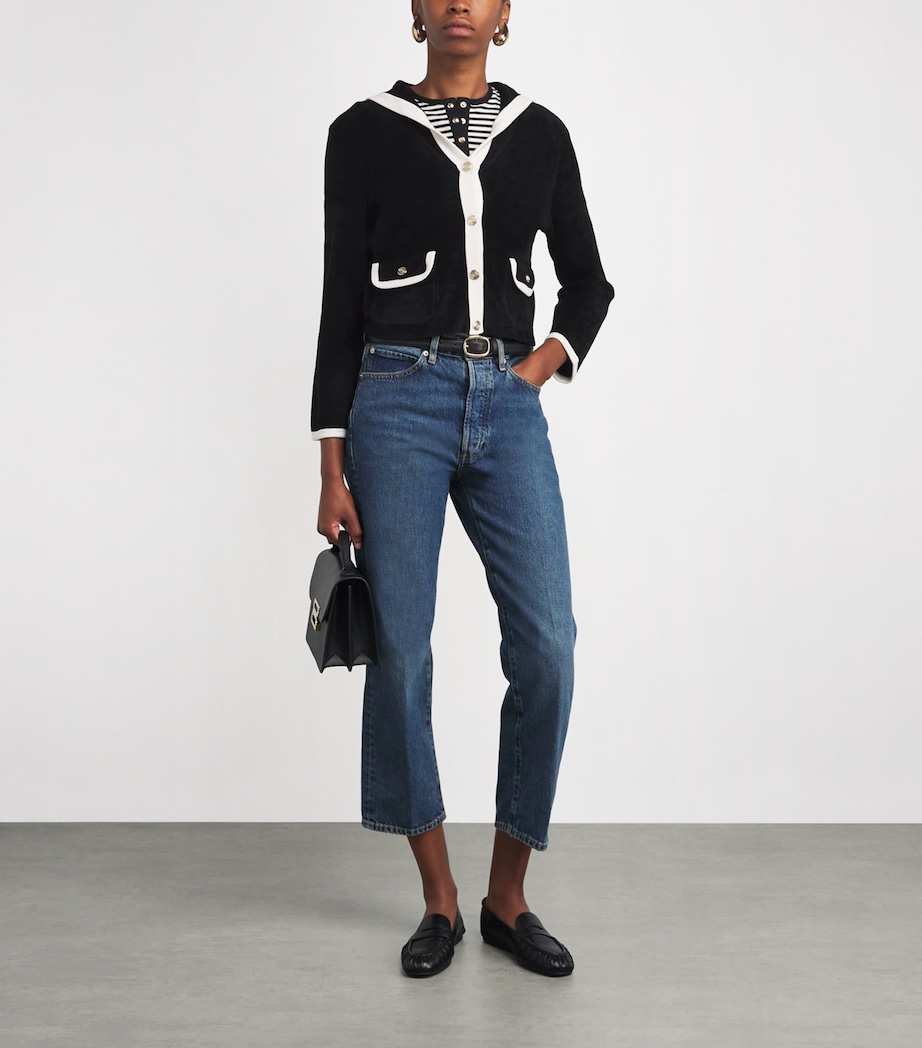 Terry Cardigan BLACK Image 2