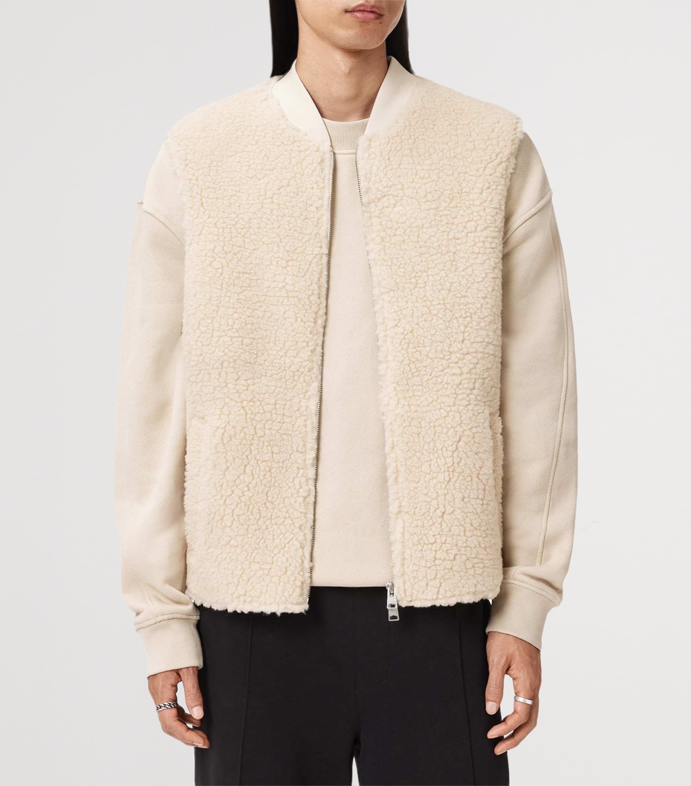 Sherpa Otis Gilet BONE WHITE Image 3