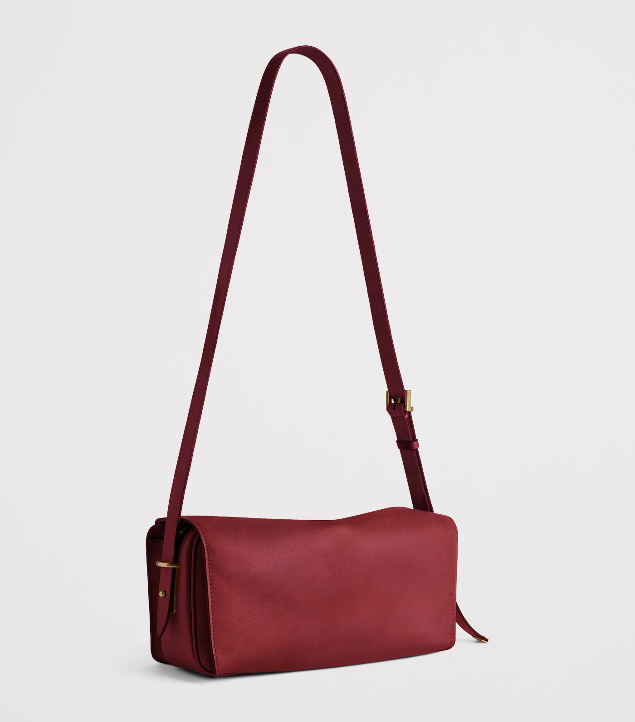 Balenciaga Medium Leather Le 7 Shoulder Bag Image 3