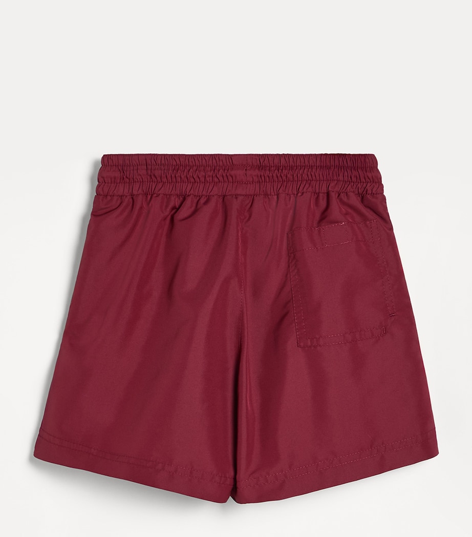 Brunello Cucinelli Kids Logo Print Swim Shorts Image 2