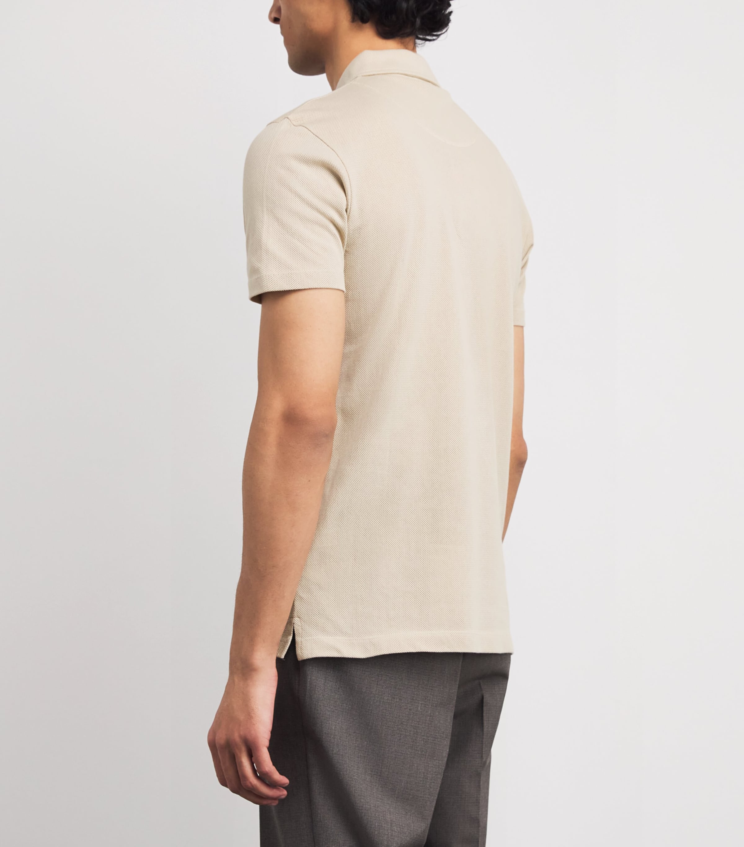 Supima Cotton Riviera Polo Shirt BRGT HAZELWOOD Image 4