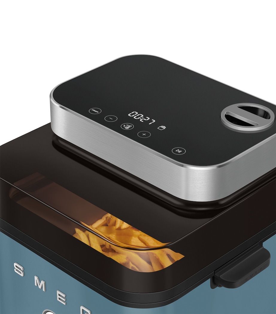 Smeg Air Fryer Matte Storm Blue Image 2
