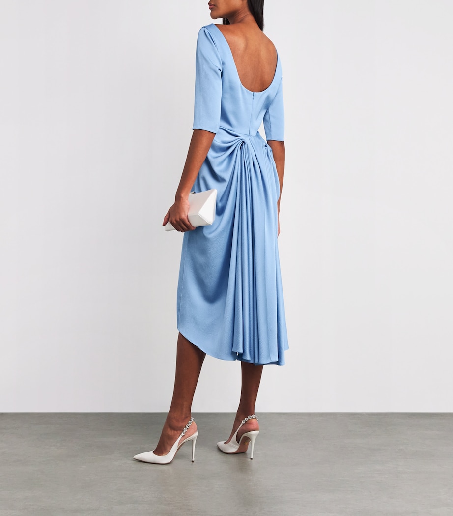 Charmeuse Nyx Midi Dress CEL Image 2