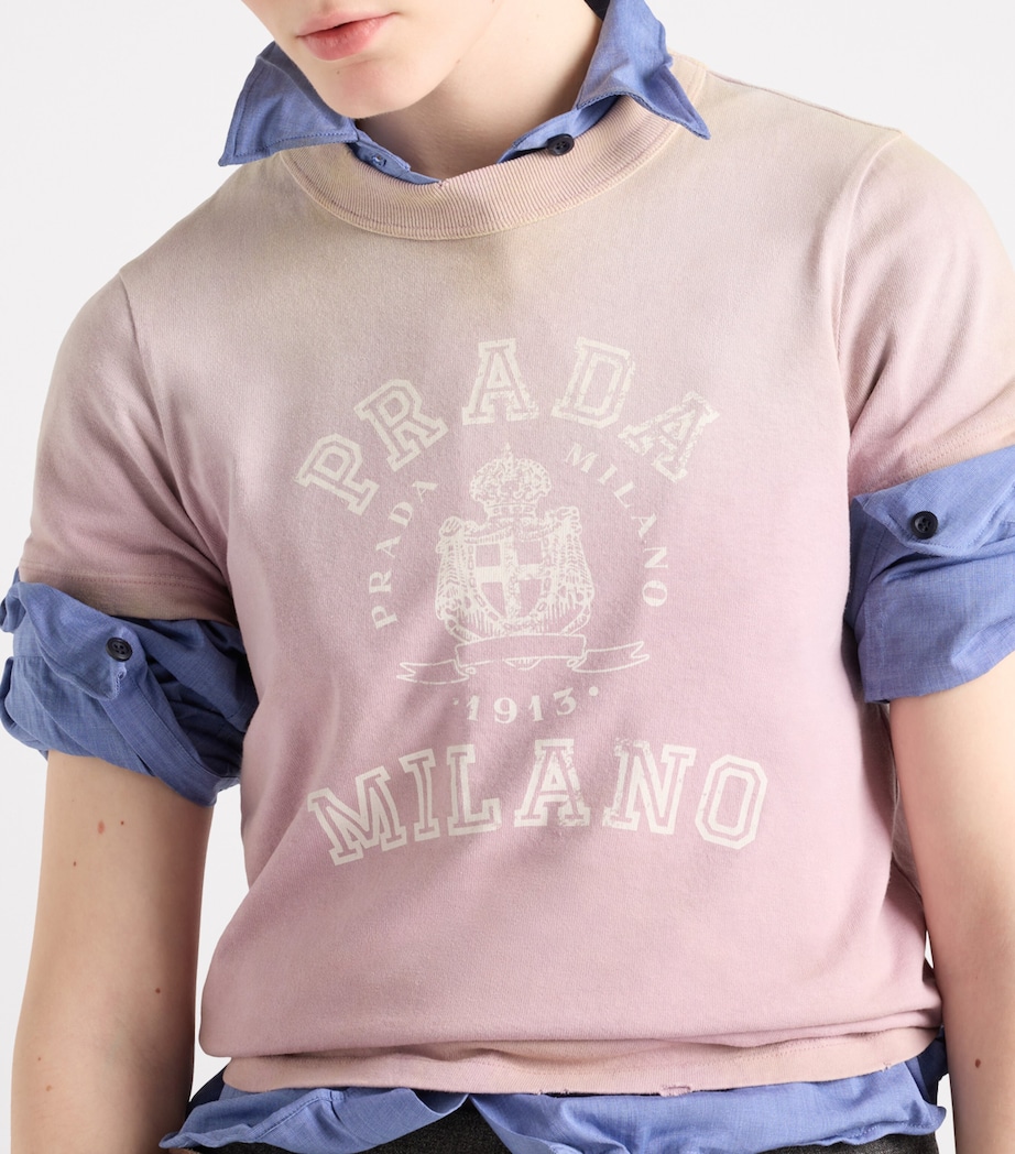 Cotton Logo T-Shirt F0203 Image 4