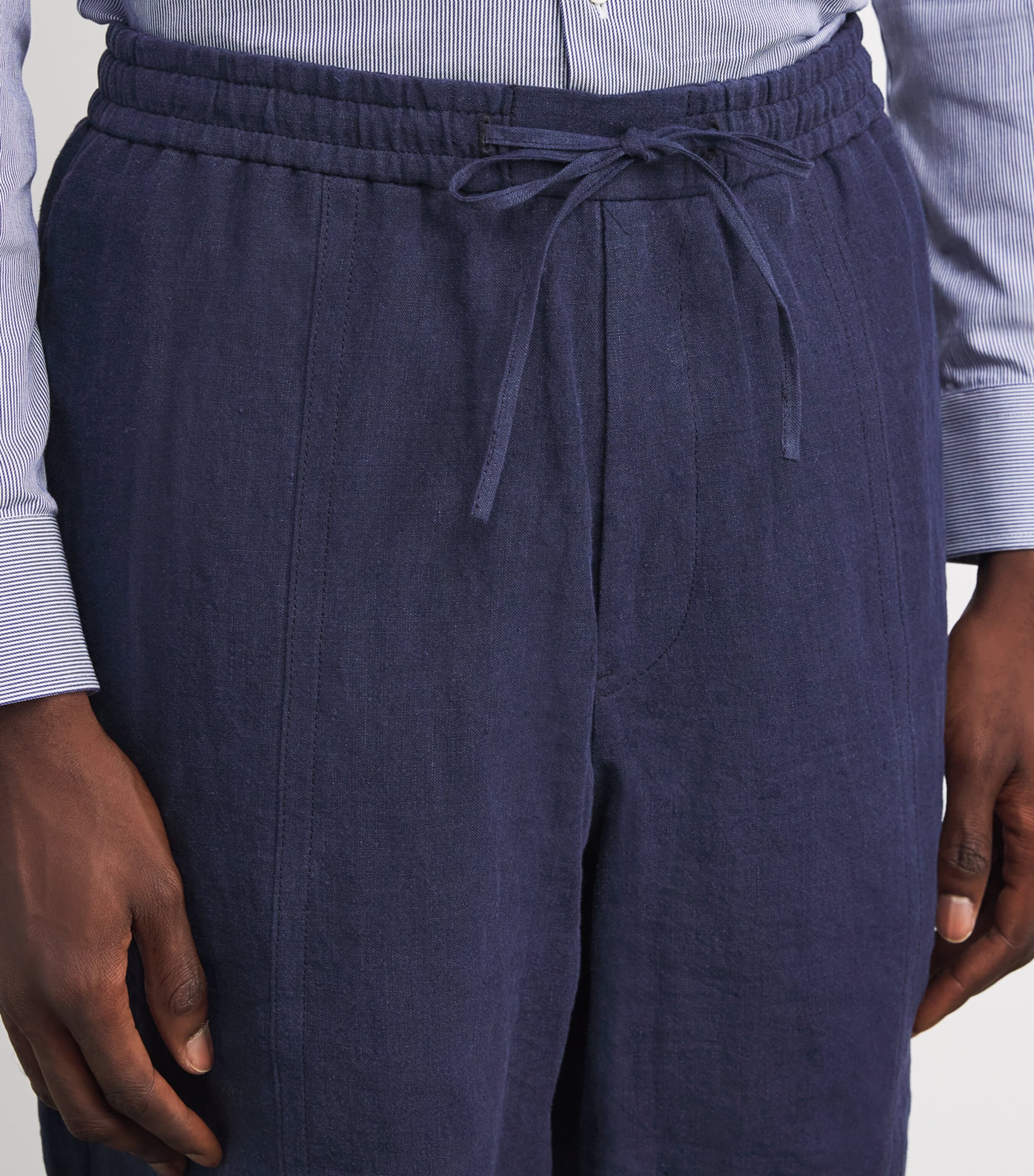 Linen Bermuda Shorts 920 Image 6