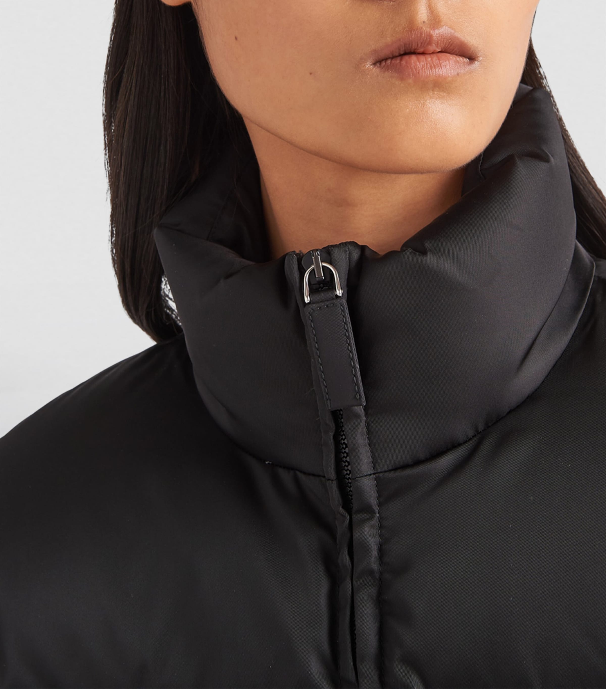 Crop Re-Nylon Puffer Jacket F0002 Image 3