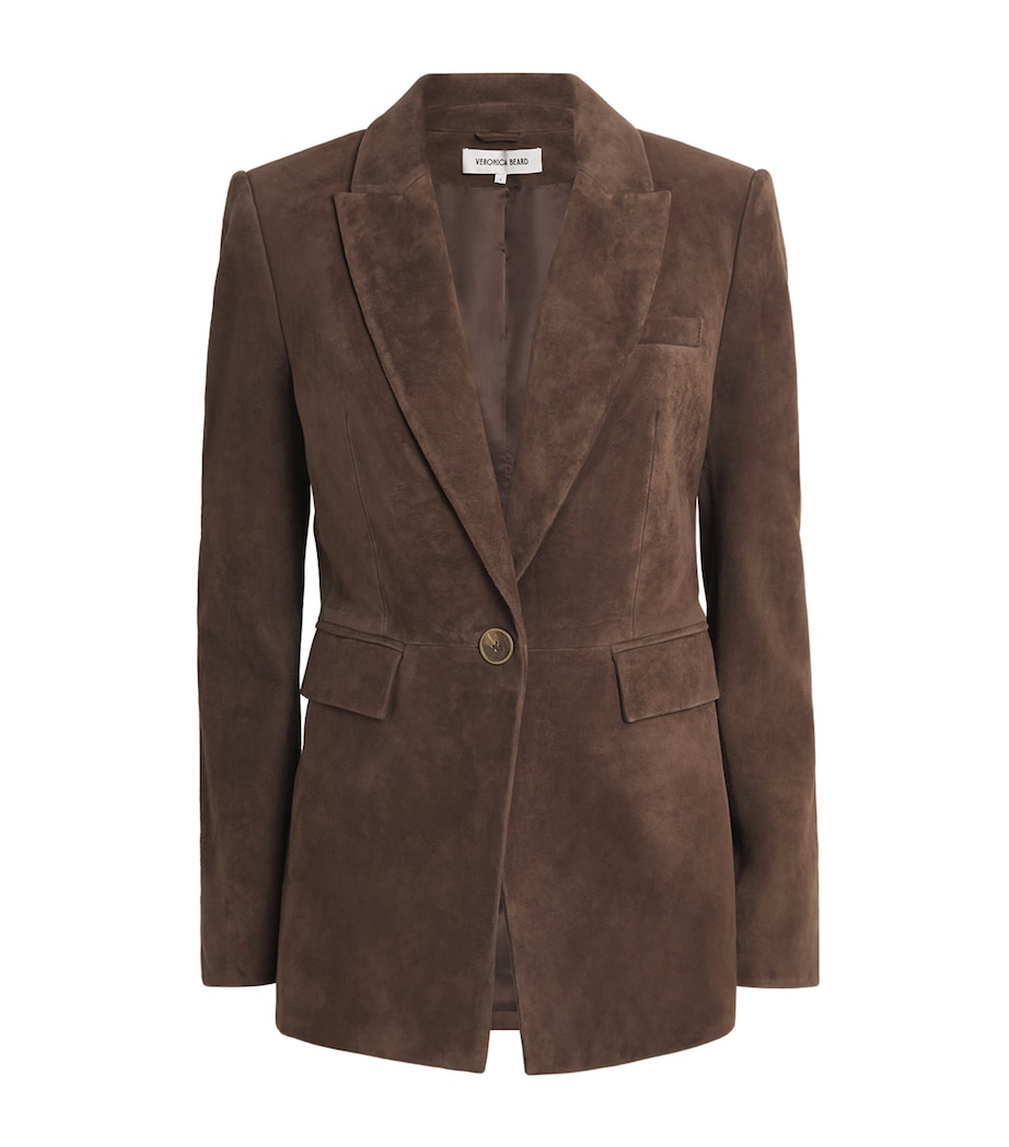 Suede Duane Dickey Blazer MOCHA Image 1