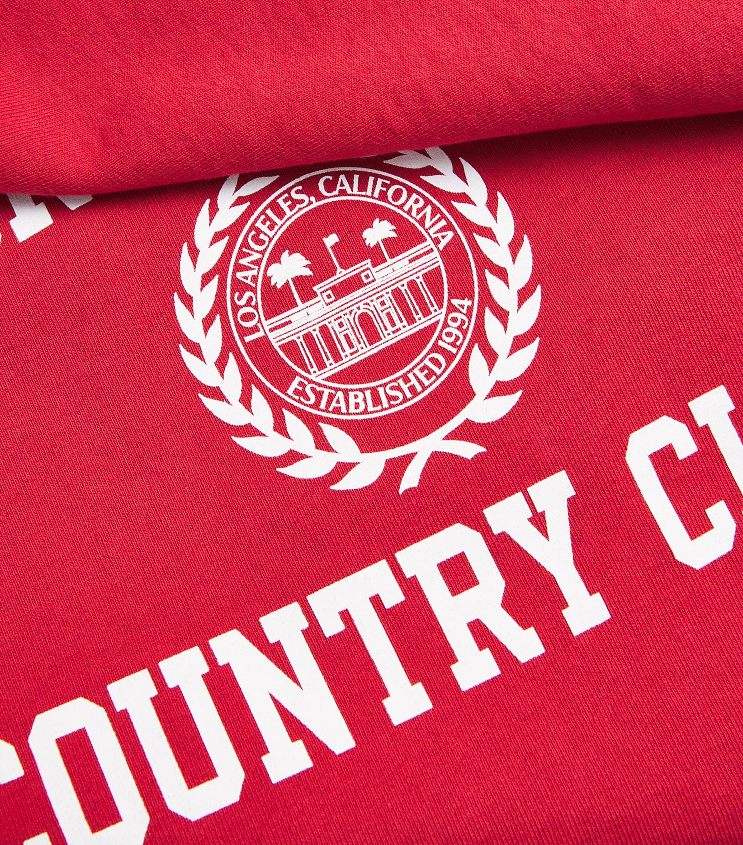 Varsity Crest Sweatshirt RUBY Image 5