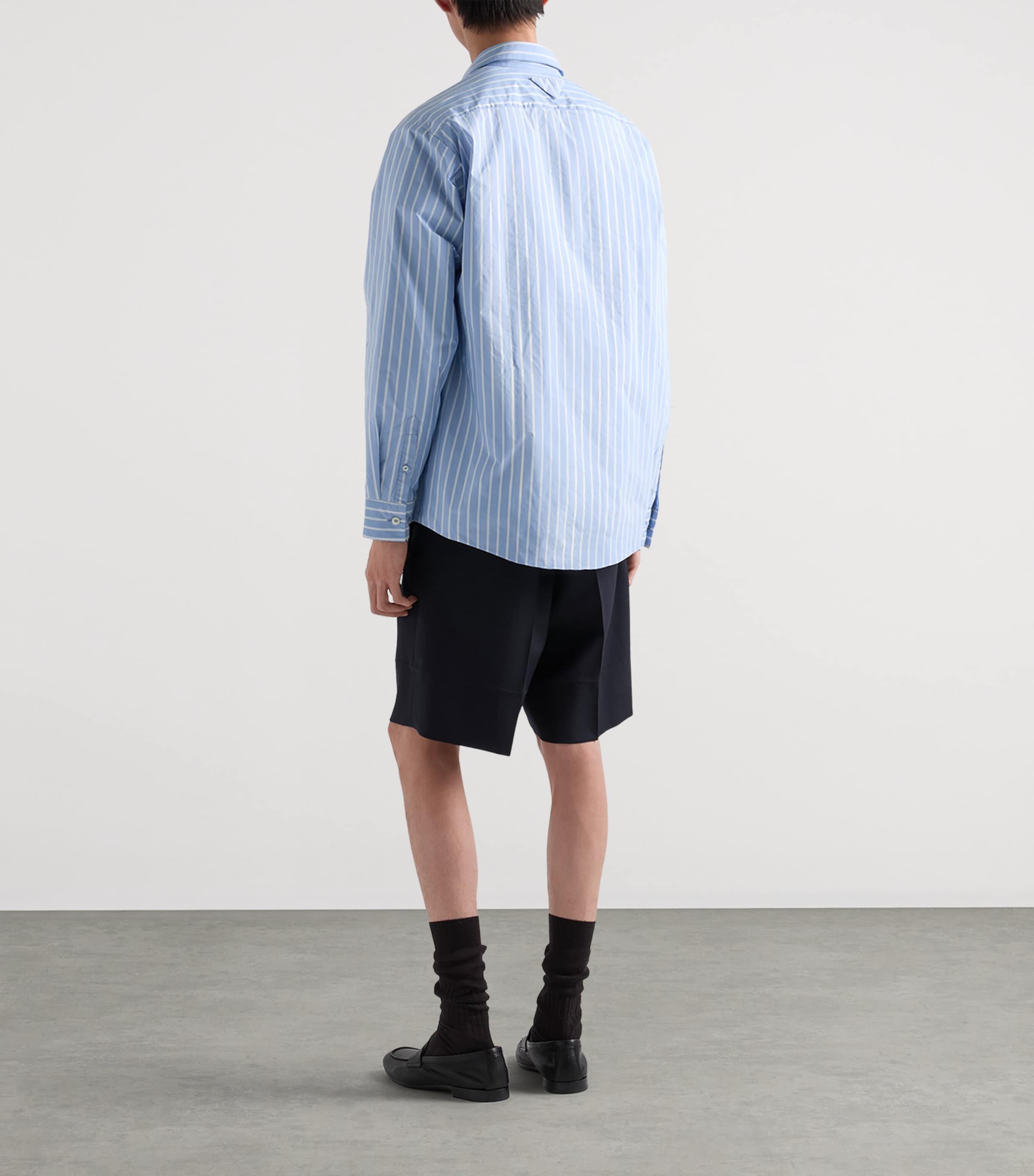 Re-Nylon Stripe Shirt F0D9K Image 5