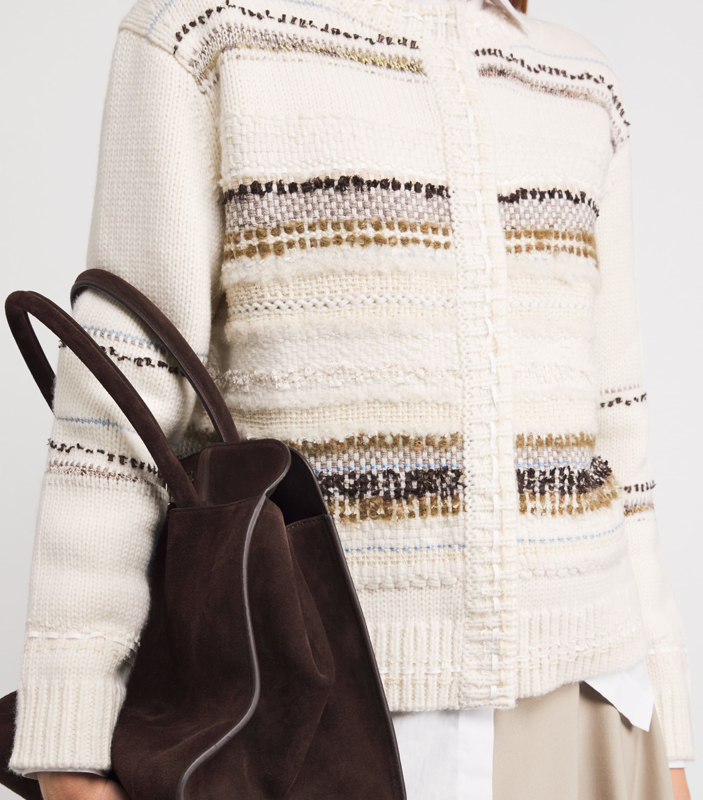 Stripe Cardigan 0002100 CLOUD MULTI Image 6