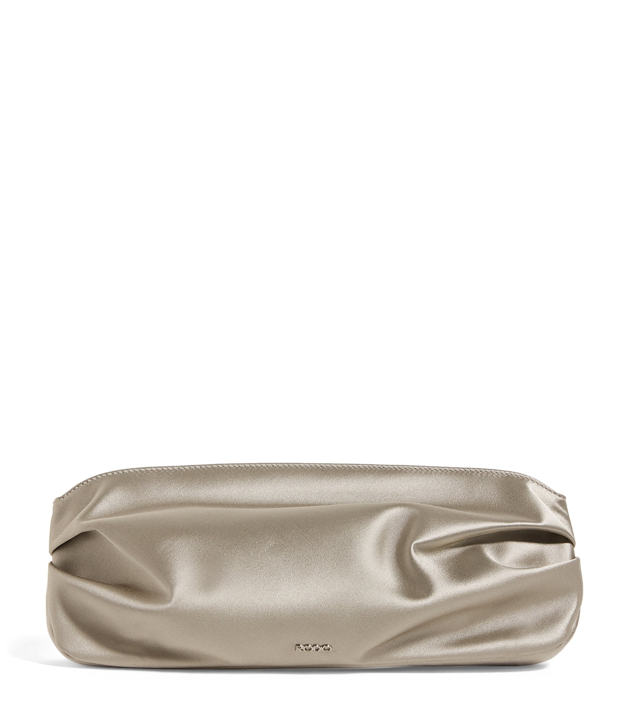 RODO SATIN CLUTCH BAG 