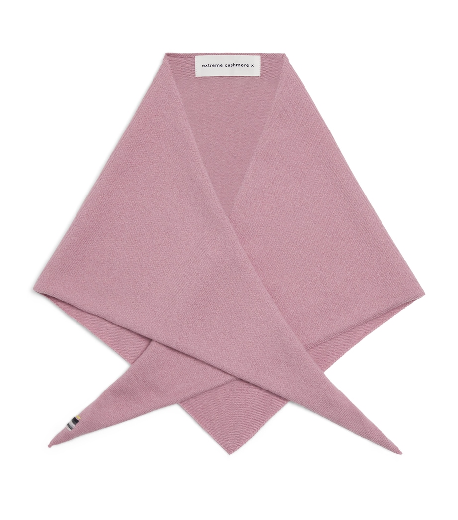 Cashmere-Blend No.35 Bandana ROSA Image 1