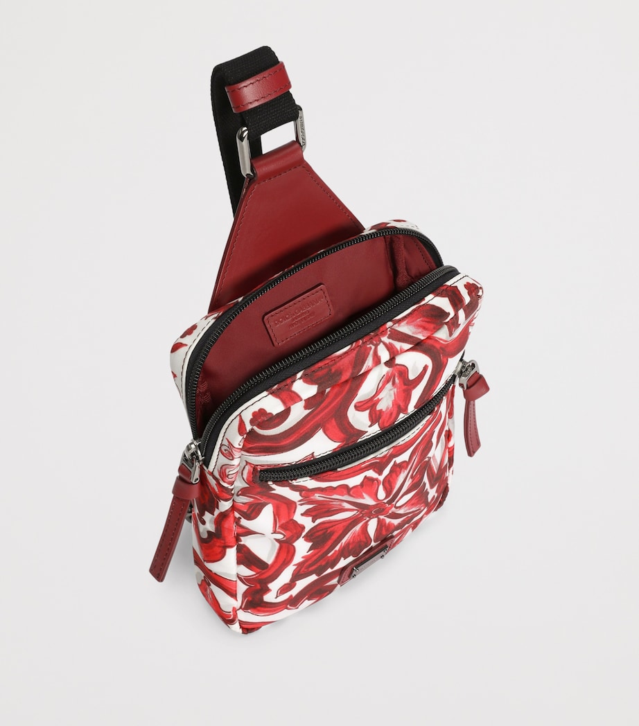 Dolce&Gabbana Kids Majolica Belt Bag Maiolica Rub Image 5