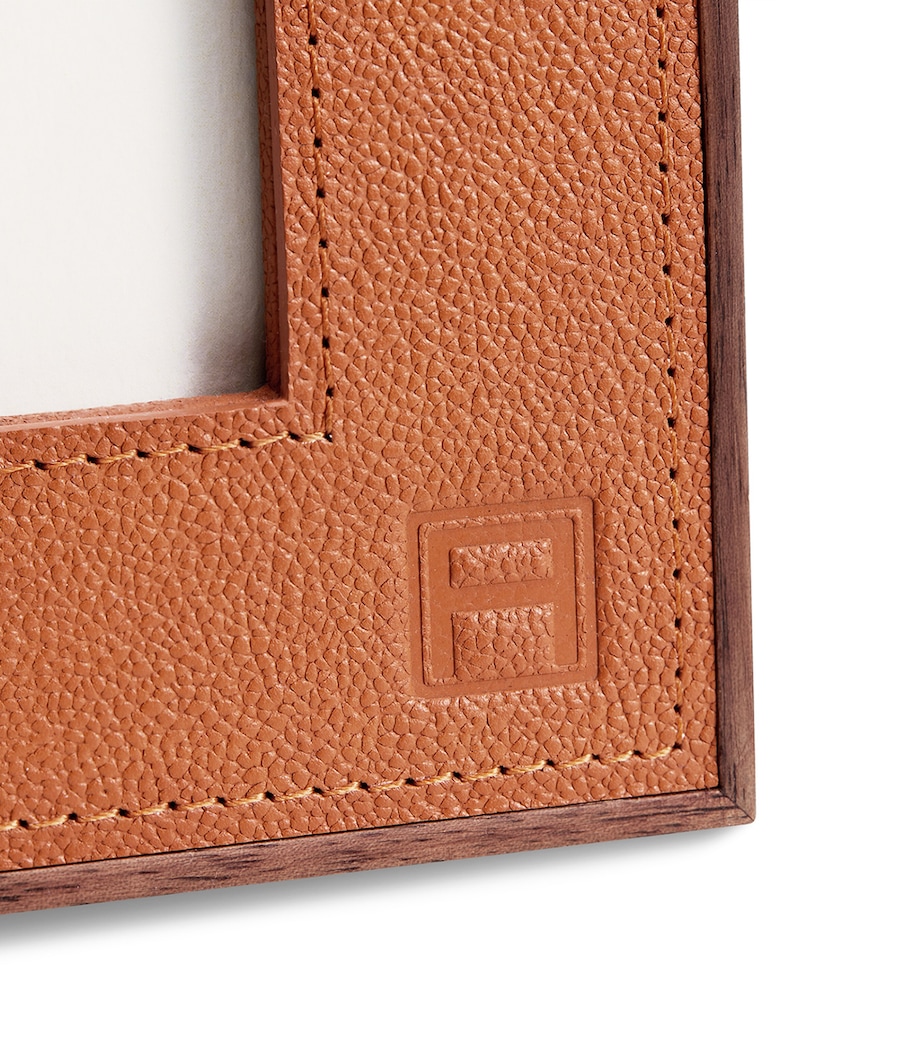 Leather Heritage Frame (5" x 7") CAMEL Image 5