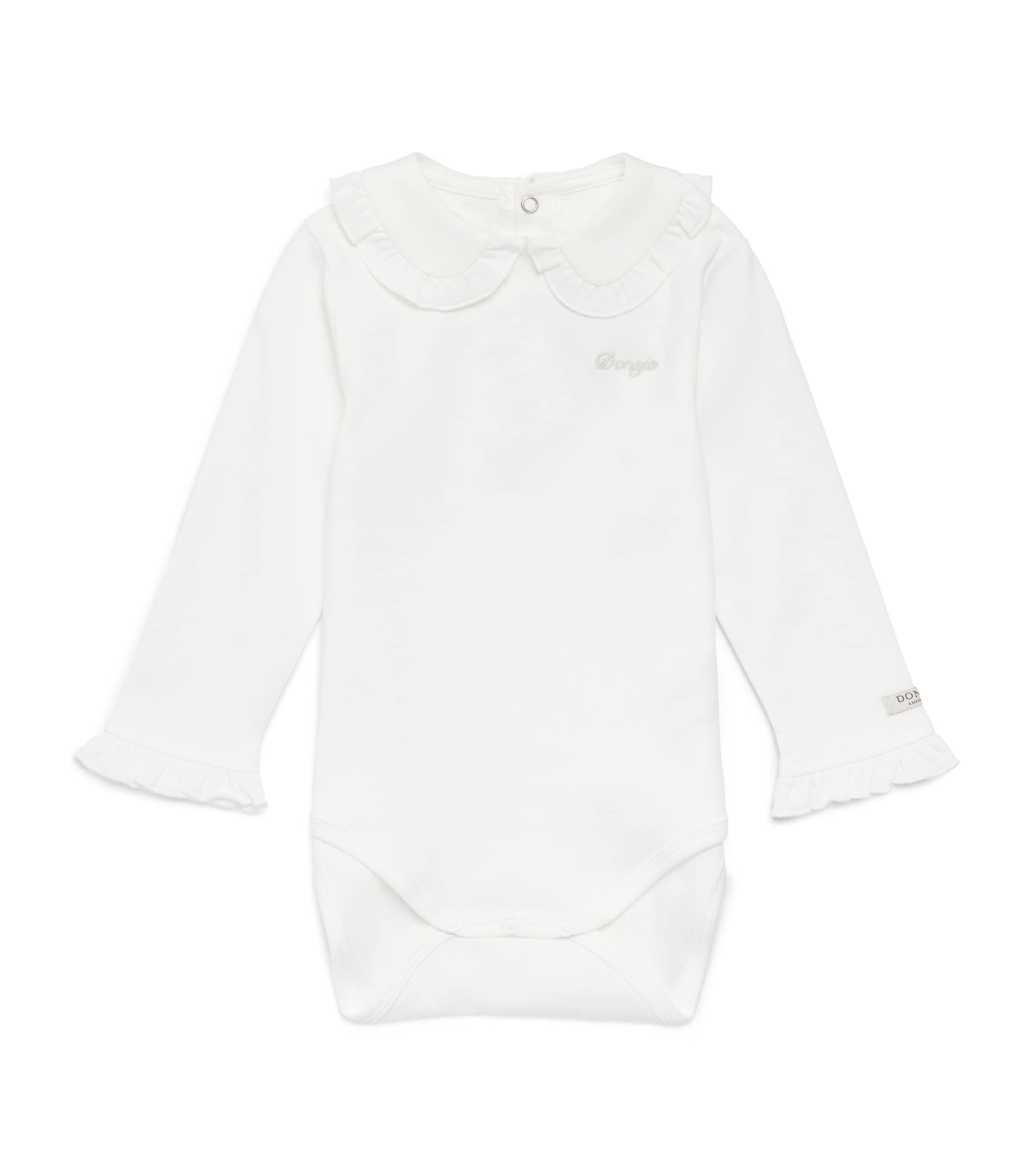 Donsje Organic Cotton Dovie Bodysuit (0-24 Months) Off White Image 1