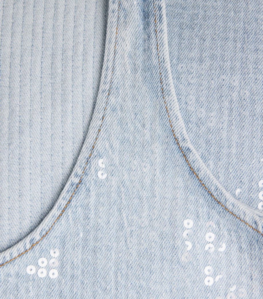 Sequinned Tank Top SHIMMER Image 5