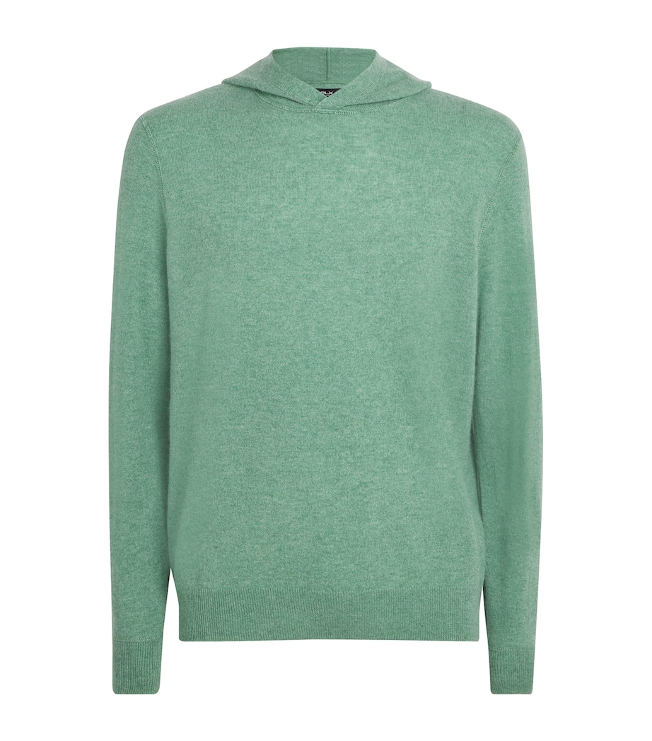 Cashmere Hoodie GREEN Image 1