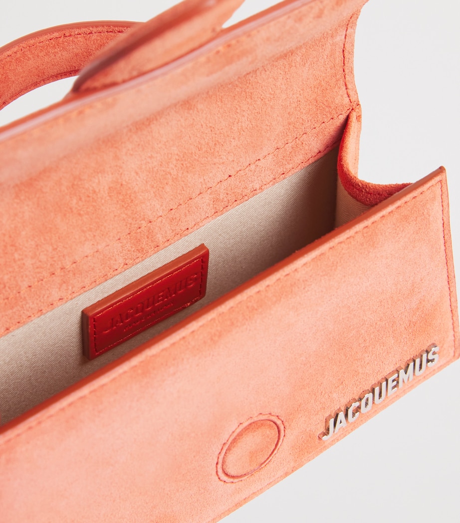 Suede Bambino Top-Handle Bag 840 TERRACOTTA Image 4