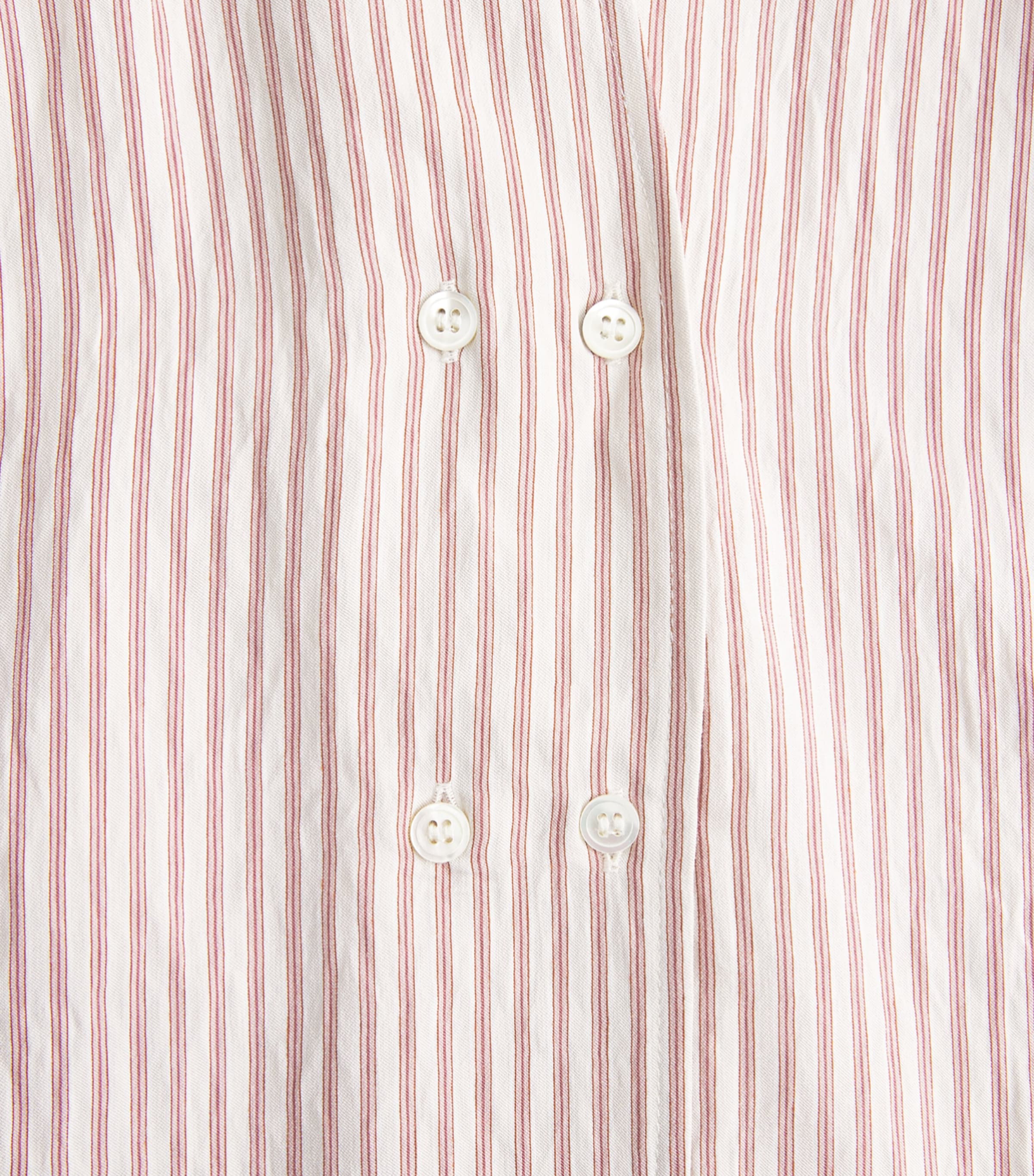 Citizens of Humanity Womens Stripe Penelope Blouse Raspberry Stripe Image 6