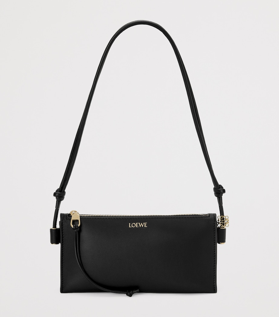 Leather Joya Pouch BLACK Image 2