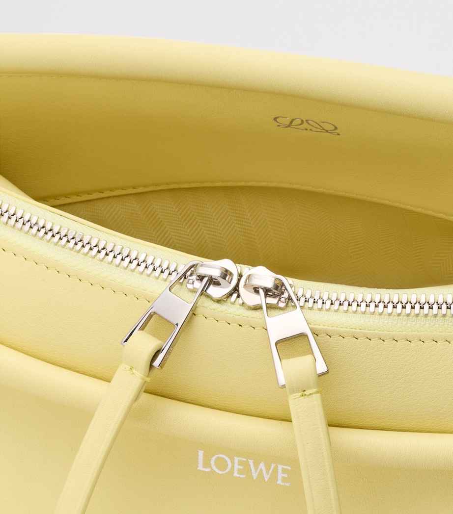 LOEWE Small Leather Whisker Shoulder Bag Vanilla Image 8