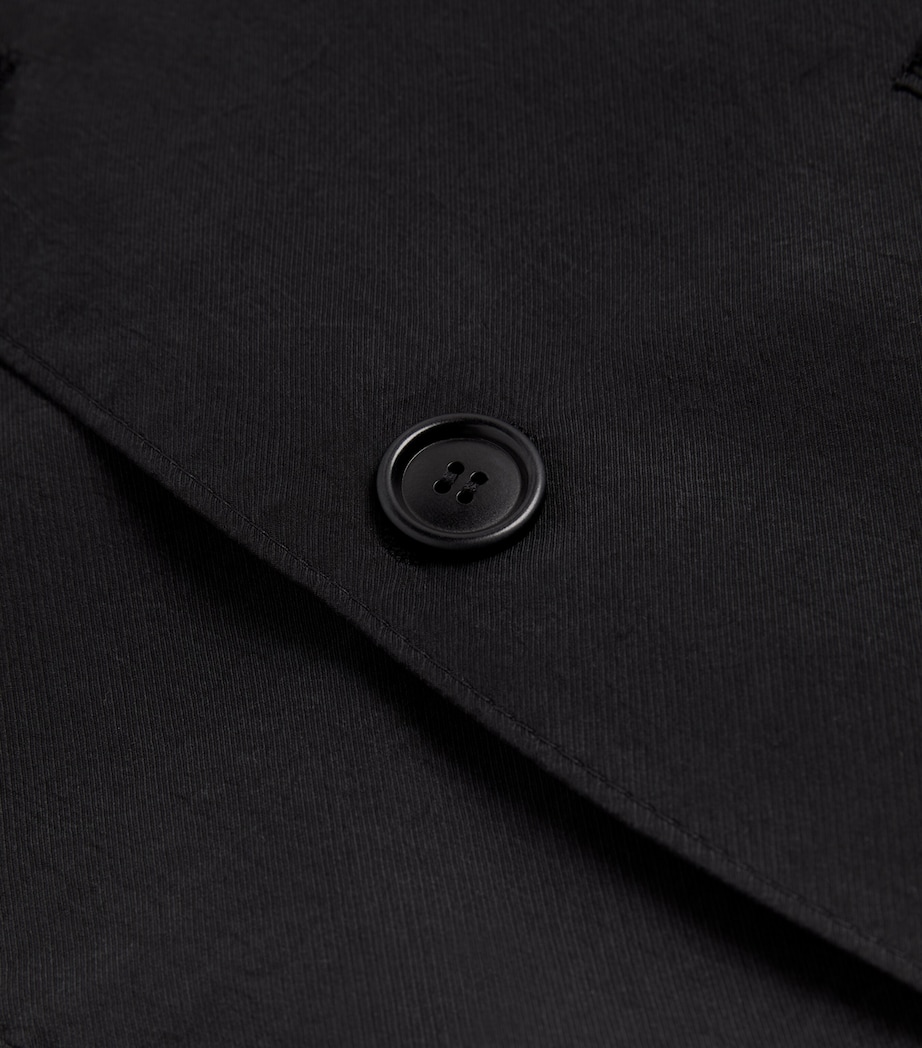 Silk-Blend Single-Breasted Blazer UBWF Image 4