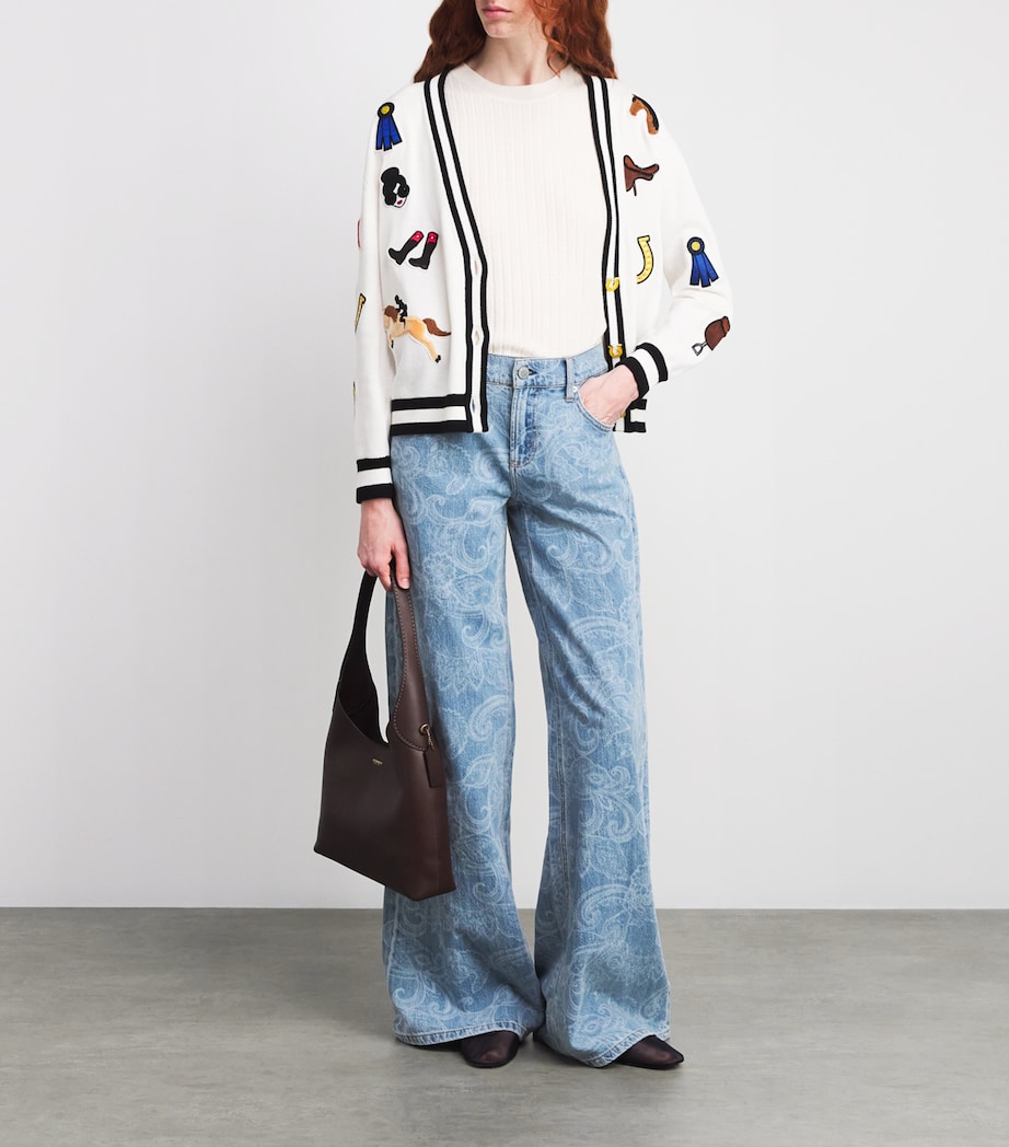 Paisley Amazing Relaxed Jeans O496 - LASER PAISLEY Image 2