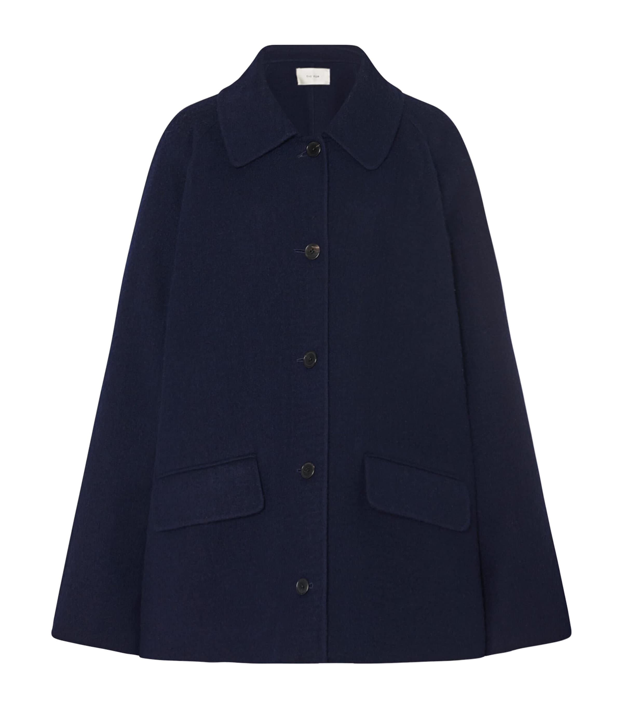 Shop The Row Remie Cashmere Coat In Navy