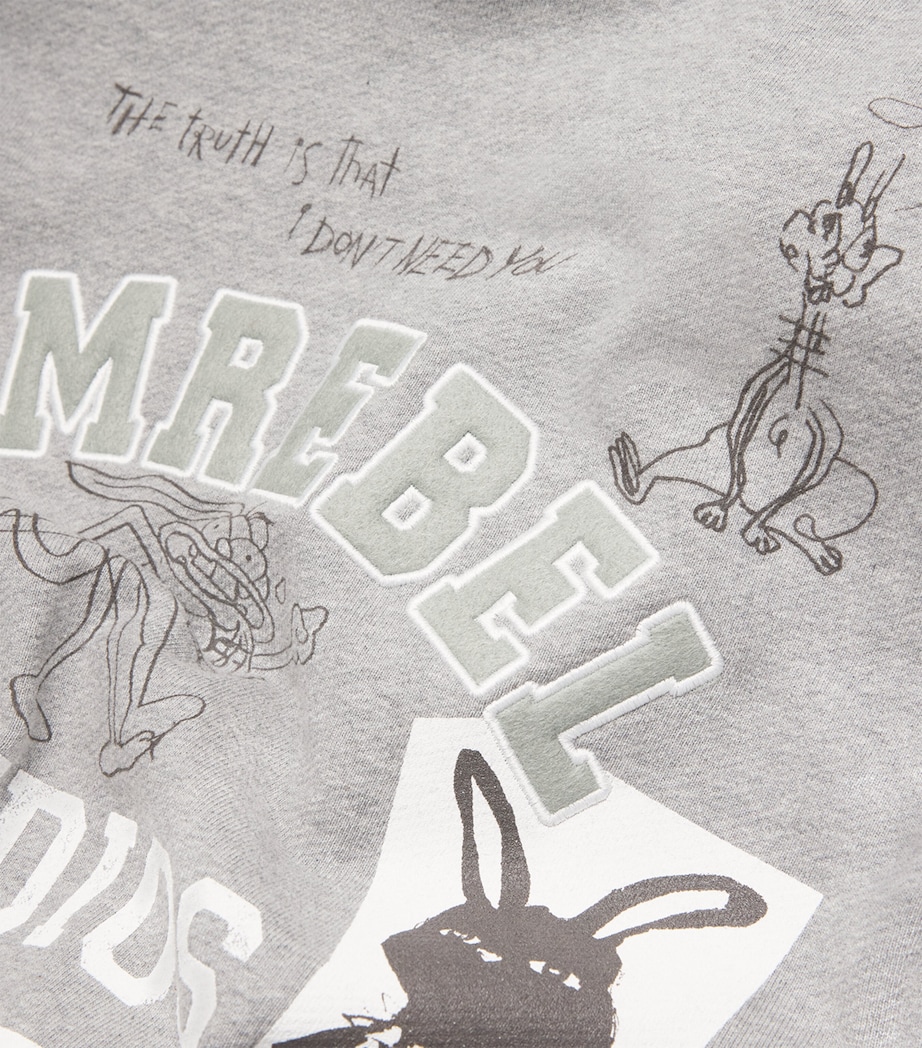 Cotton College Logo Sweatshirt HEATHER GREY Image 5