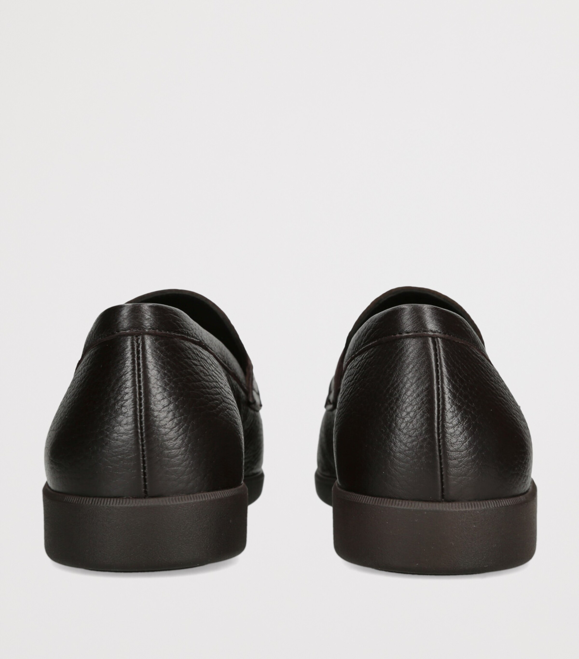 Leather Harley Loafers DARK BROWN Image 2