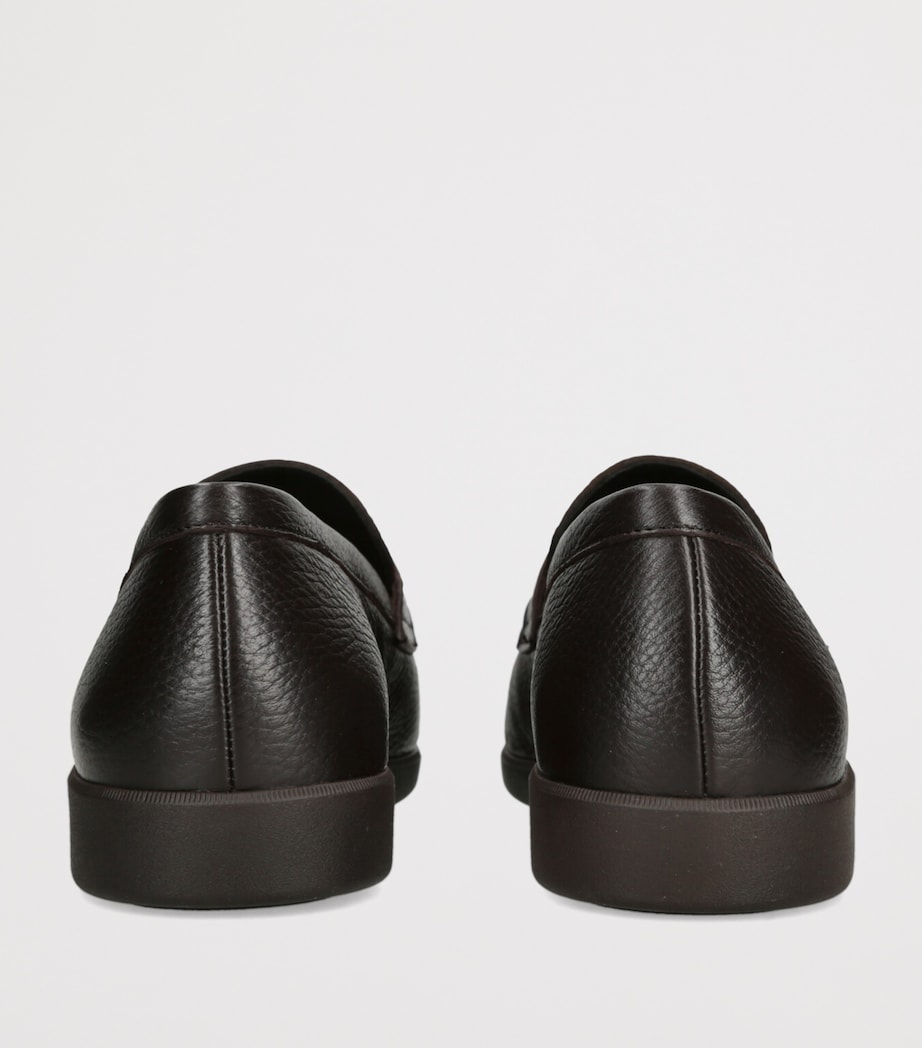 Leather Harley Loafers DARK BROWN Image 2