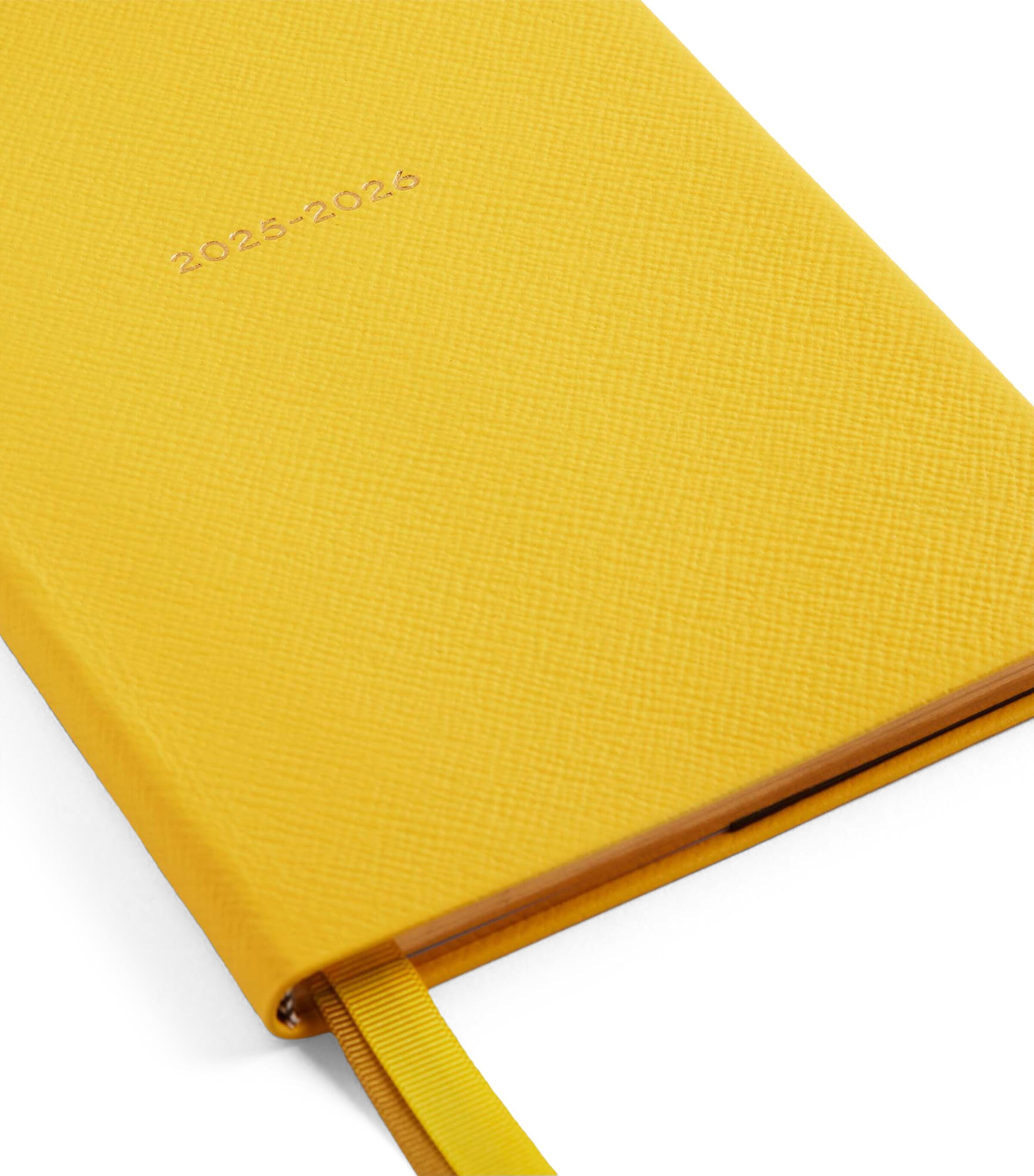 Leather Soho Planner LEMON Image 5