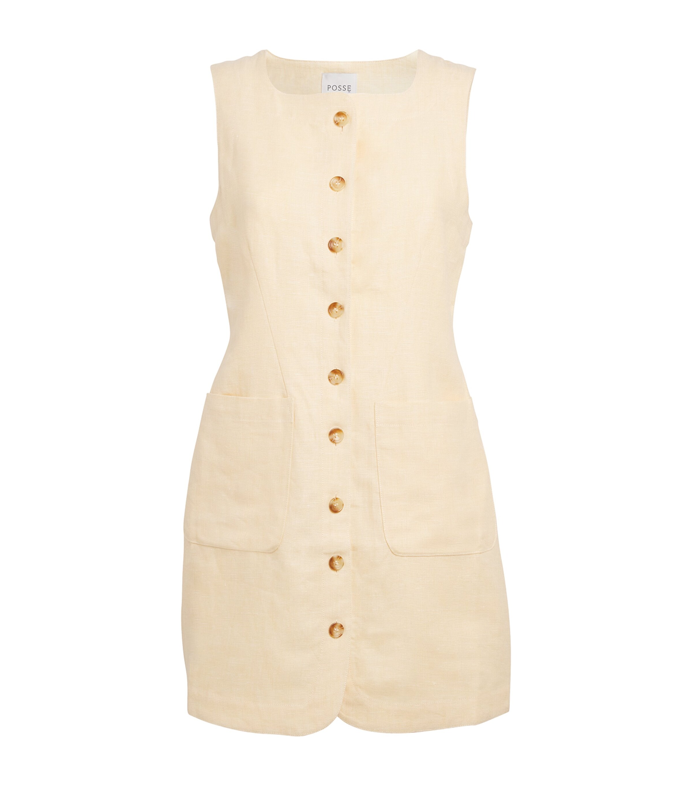 Posse Linen Emma Mini Dress | Holiday Shop | Womens | Summer dresses | Women Clothing | Dresses | Mini Dresses | Designers | Posse