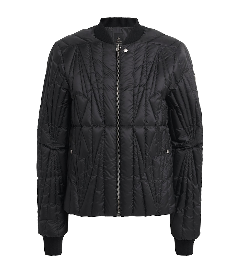 x Moncler Down Geocamo Flight Jacket