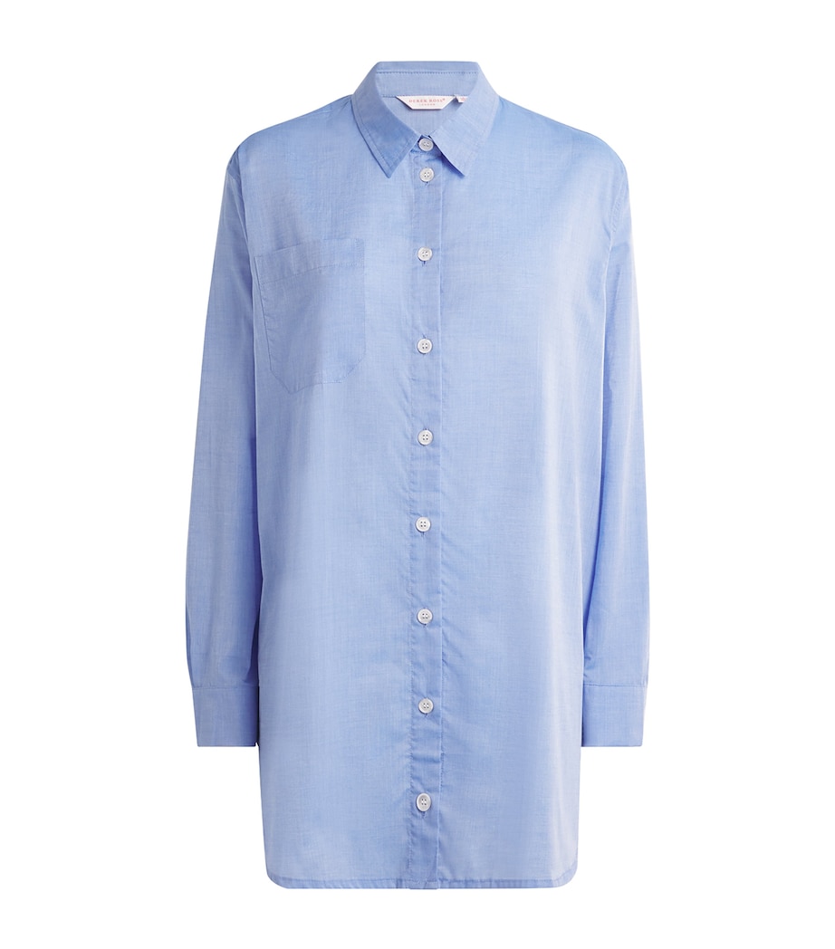 Cotton Nightshirt BLUE Image 1