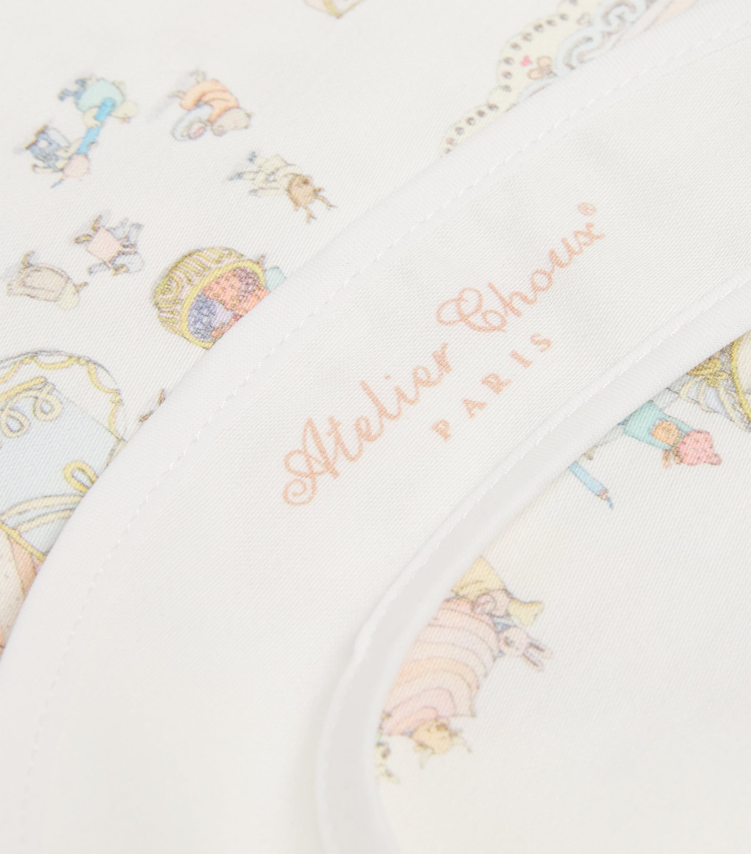 Atelier Choux Organic Cotton Le Gâteau Bib (Newborn-3 Years) Image 6