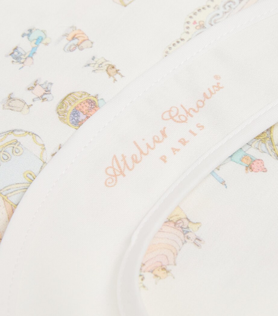 Atelier Choux Organic Cotton Le Gâteau Bib (Newborn-3 Years) Image 6